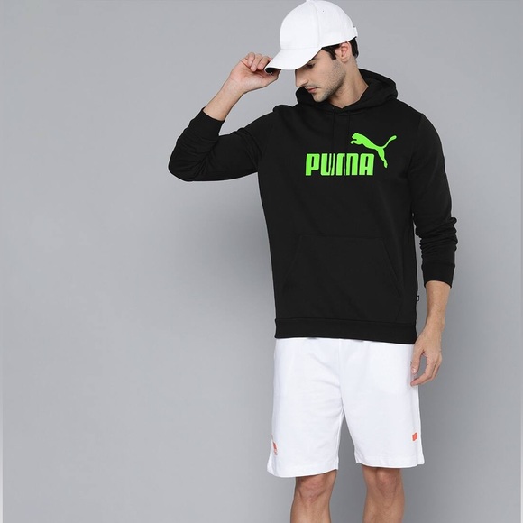 PUMA AUTHENTIC BLACK HOODIE FOR MEN’S & WOMEN’S - Picture 9 of 10